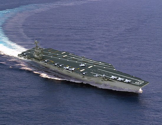 美海军担忧福特级航母不敌中国东风21D和歼20