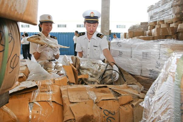 黄埔海关查获31亿特大走私进口冻水产品案抓37人