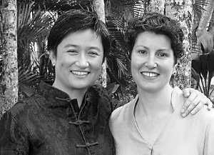 澳大利亚华裔同性恋女财长伴侣怀孕(图)