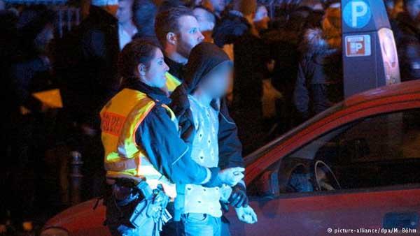 警方此前已逮捕另7人，但嫌犯均与偷窃和抢劫有关。图片来源：德国之声