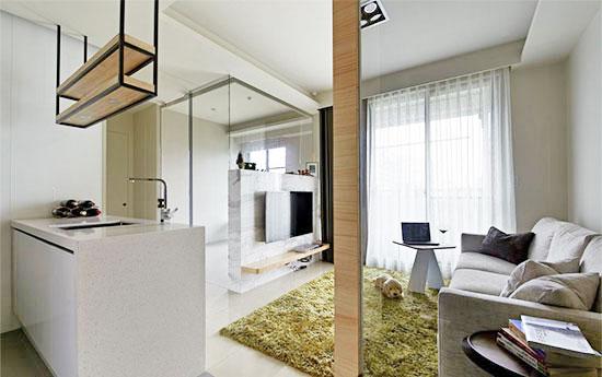 休闲实用机能美居 47平米单身公寓改造日记_新闻_腾讯网