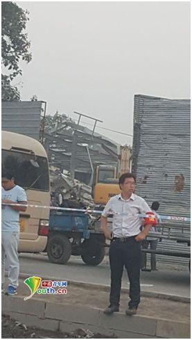 事发现场。中国青年网记者