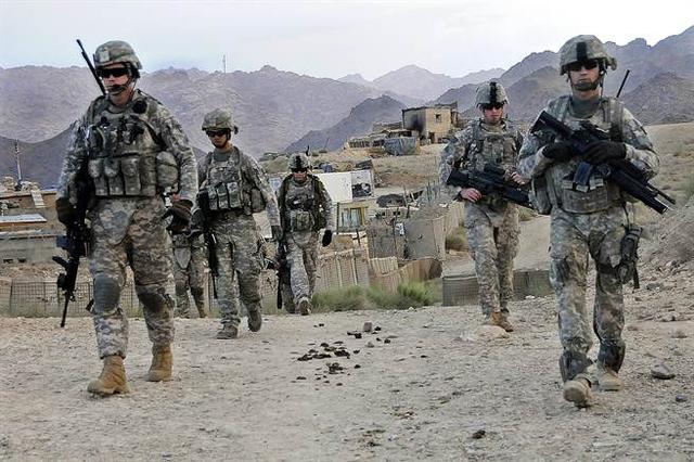 英媒:阿富汗士兵袭击美国军队 4名美军士兵死