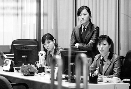 朝鲜驻华使馆悼念金正日北京灵堂对外开放
