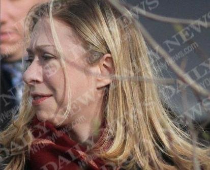 希拉里女儿切尔西探病