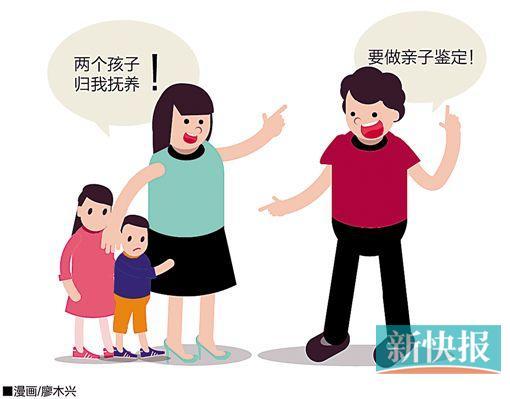 男子怀疑妻子出轨生下子女 不鉴定就离婚