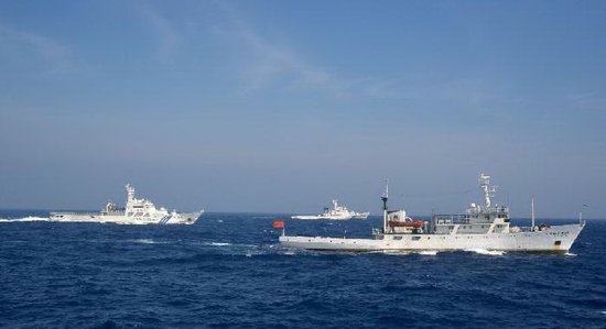 戴旭建议在钓鱼岛抓扣日本船中方不怕事态升级