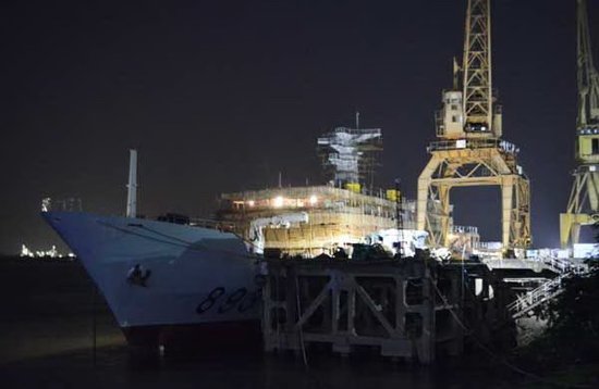 日媒:中国最新893试验舰将测试国产宙斯盾系统