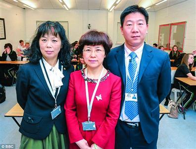 中国教师赴英国进行中国式教学将学生训哭