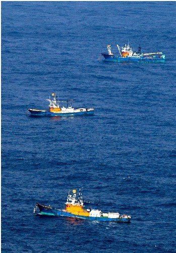 日媒称中国渔船抵钓鱼岛海域 日严防中方登岛
