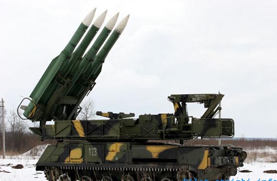 顿涅茨克当地民间武装称控制了一支配备山毛榉地空导弹的防空部队