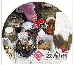 网曝丽江最大菜市场有人卖猴爪猴尾给新生儿避