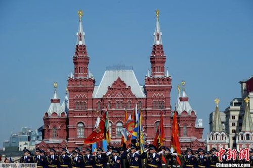 莫斯科红场今日举行大阅兵 普京将检阅部队