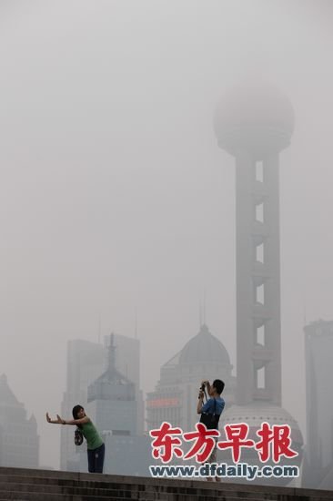 上海市环保局回应美领馆监测PM2.5之差异