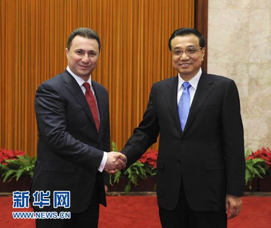 Li Kejiang: China wishs to achieve the breakthrough on big project with country of middle east Europe