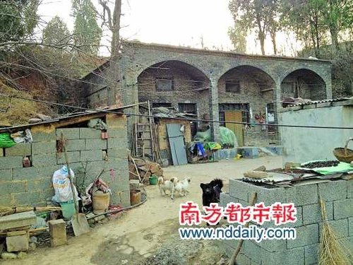 “黑保安”头目王高伟的家。 南都记者 孙旭阳 摄