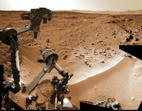 美公布首次火星样土分析 火星有生命传言不实