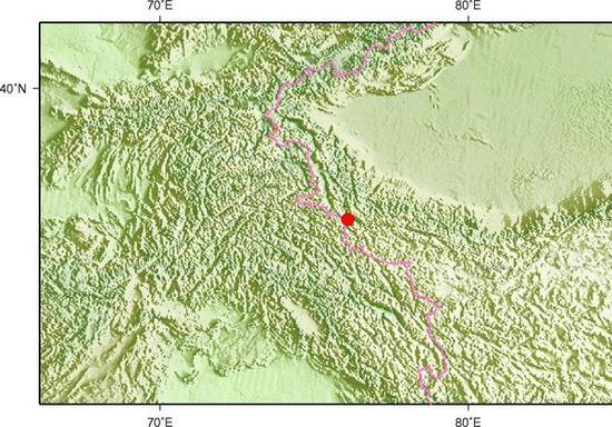 新疆喀什地区发生3.1级地震 震源深度7千米