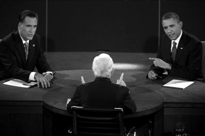 美国总统辩论终场：奥巴马占上风 罗姆尼求无过