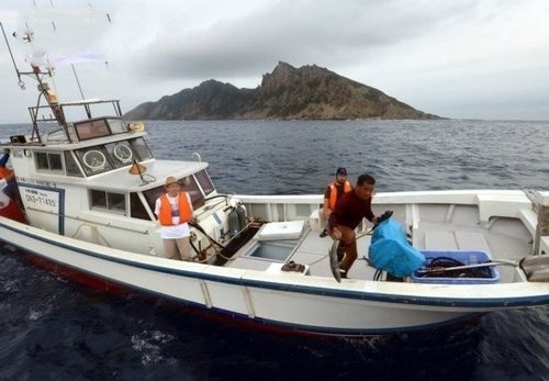 Drive of success of boat of Chinese sea inspect goes to right winger of Diaoyu Island Japan from 30