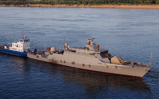 俄媒称俄军新型暴徒级护卫舰将采用中国发动机
