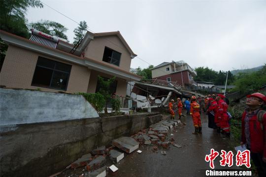 杭州建德山体滑坡6名失联人员均已找到搜救结束