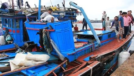 越南声称越渔船被中国铁壳船撞烂沉没 要求赔偿