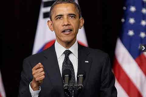 奥巴马:美国仍主张叙利亚现任总统阿萨德离职