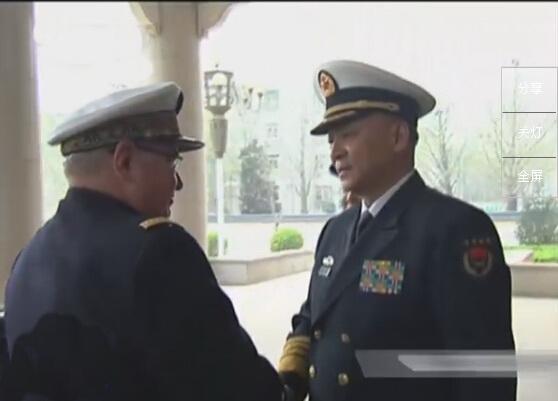 法国海军参谋长时隔8年再访华 吴胜利接见