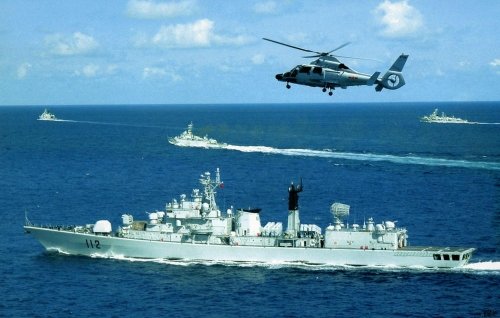 罗援少将:中国海军冲出第一岛链势不可挡(图)