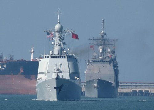 美司令称中美2年内联合军演 中国军舰可停美基地