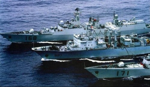 罗援少将:中国海军冲出第一岛链势不可挡(图)