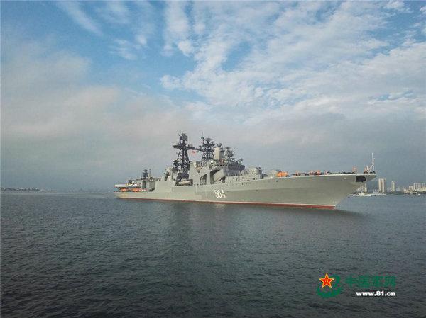 中俄海军首次启用专用指挥信息系统 指挥更高效