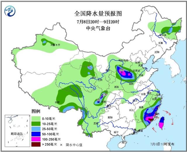 “尼伯特”9日中午前后登陸福建龍海到福清一帶