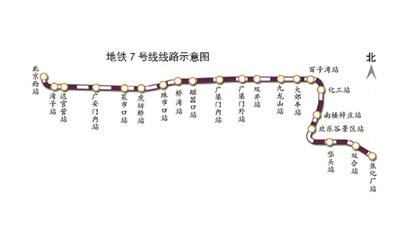 北京地铁7号线年底开通 全程仅需43分钟(图)