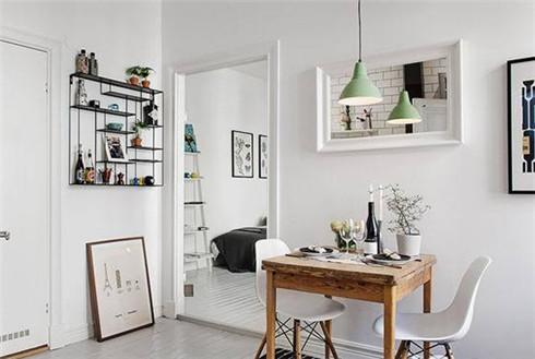 34㎡极简北欧公寓 一个人的精致生活_新闻_腾讯网