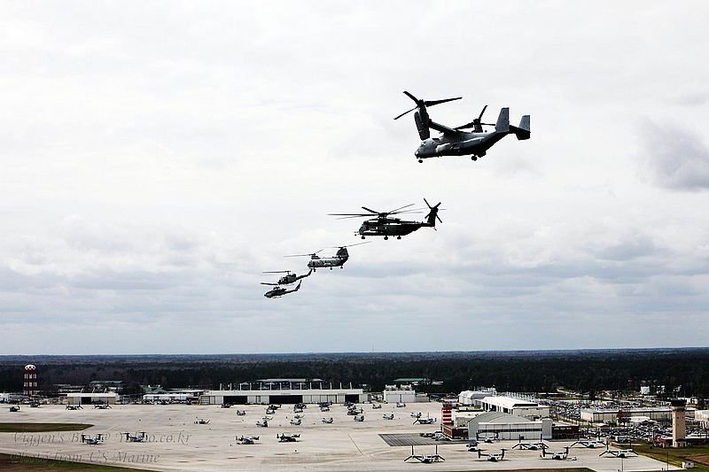 高清图:美国海军陆战队空中力量豪华阵容