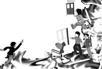 多地商场消防现状调查:安全出口门紧闭 通道狭窄