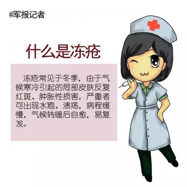 军医教你防治冻疮 紧收藏起来