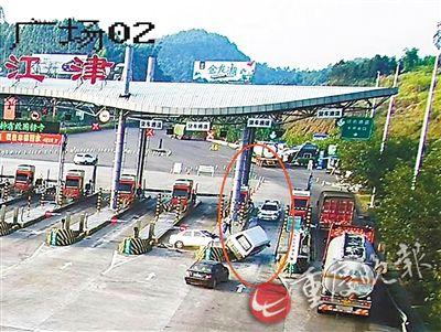 3人团伙驾套牌车专门在高速路偷货车柴油(图)