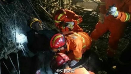 湖南郴州一建筑工地发生坍塌事故 多人被埋
