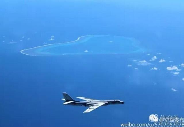 中国空军赴南海战巡 几乎囊括空军所有主力机种