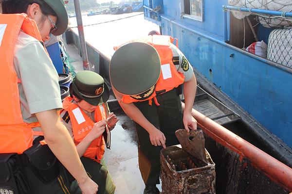 上海渔民出海捞起铁箱 斧头劈开现16枚炮弹(图)