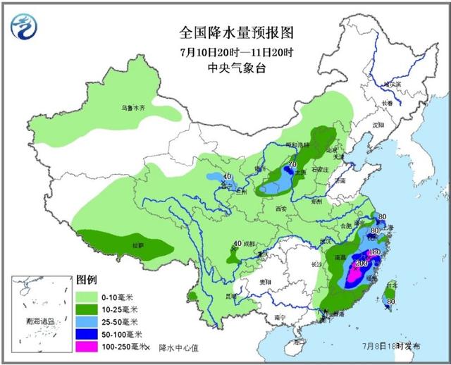 “尼伯特”9日中午前后登陸福建龍海到福清一帶