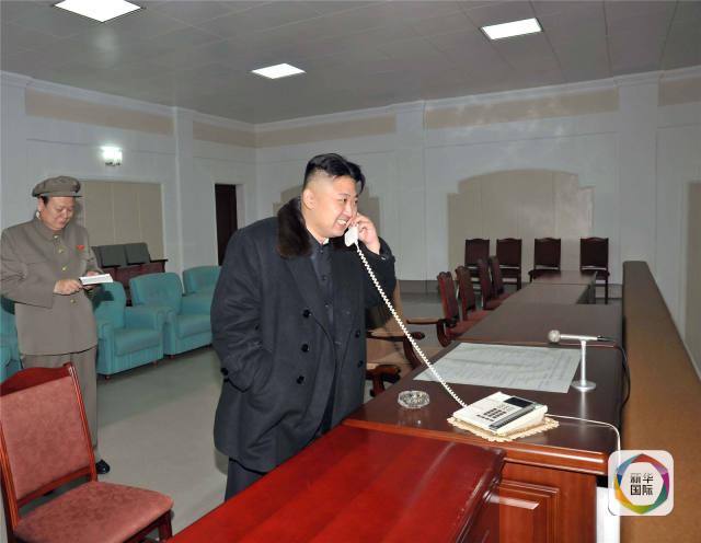 图说:发射卫星前金正恩都做了些什么