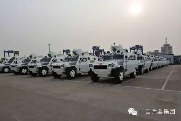 60辆VN4型装甲车发往海外执行反恐任务