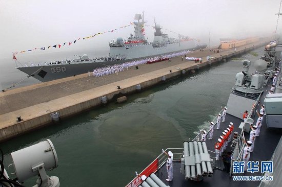 中俄将于7月5日至12日在日本海举行联合军演