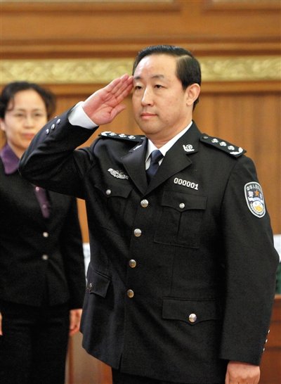 傅政华兼任公安部副部长 曾端掉"天上人间"