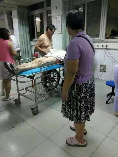 天津塘沽危化品仓库爆炸 附近各大医院人员爆满