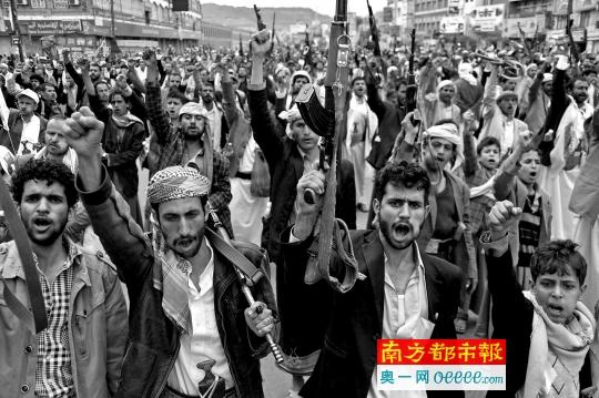 也门总统飞抵沙特暂无地面战计划 伊朗反对空袭